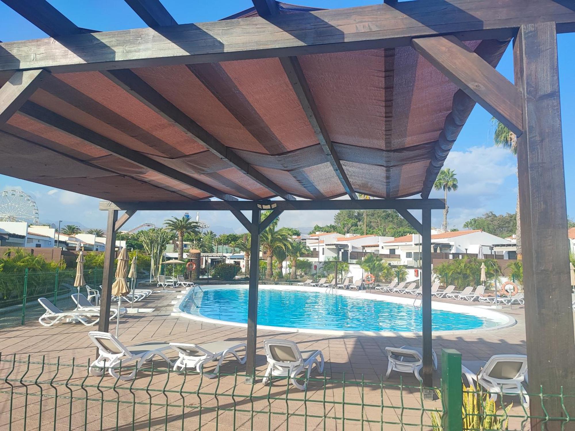Bungalow Maspalomas Golf Con Jacuzzi, Piscina Y Jardin San Bartolome de Tirajana  Exterior photo